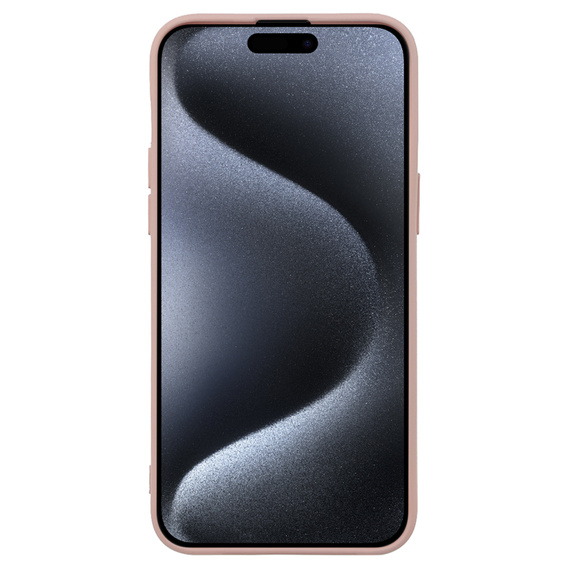 Case for iPhone 15 Pro Max, Silicone Lite, orange