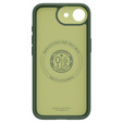 Spigen case for iPhone 16E, Nano Pop MagSafe, green + 9H tempered glass