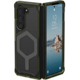 Urban Armor Gear Case for Galaxy Z Fold 5 5G, Plyo MagSafe, transparent / green