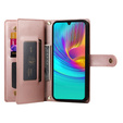 Flip case for Samsung Galaxy A36 5G, Wallet Zipper Pocket, pink