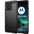 Case for Motorola Edge 40 Neo, Carbon, black