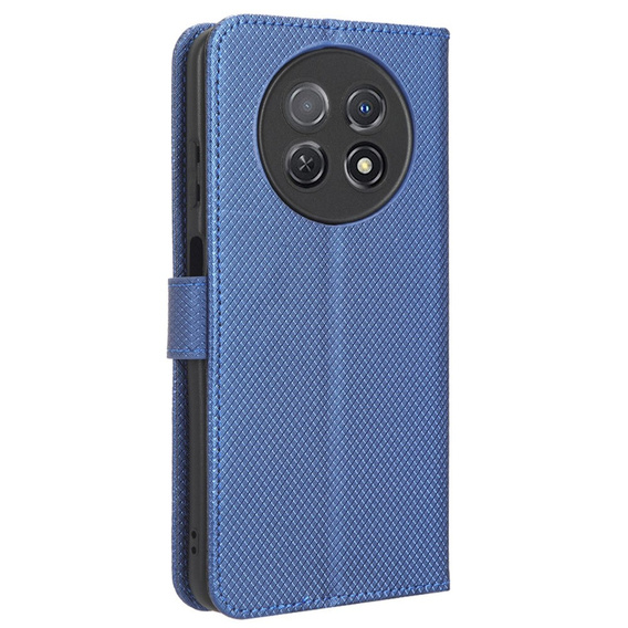 Flip case for Huawei Nova Y91 4G, Wallet Smart Magnet, blue