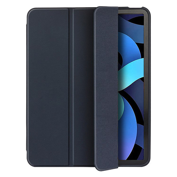 Case for iPad 10.9 2022 10 Gen, Smart Pencil, with space for stylus, dark blue
