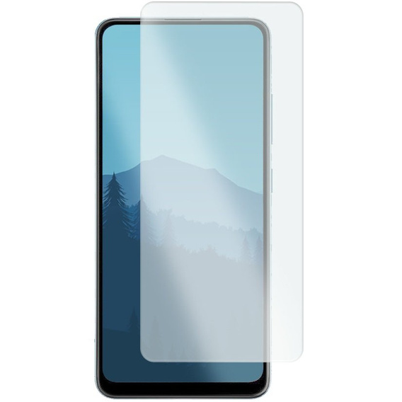 Armored case for Samsung Galaxy A54 5G, armored Slide Ring, black + 9H glass