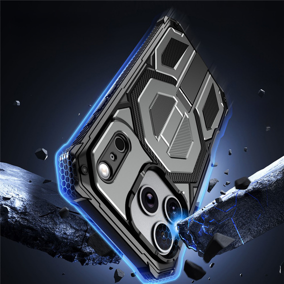 MagSafe-compatible protective case with stand for iPhone 17 Pro Max