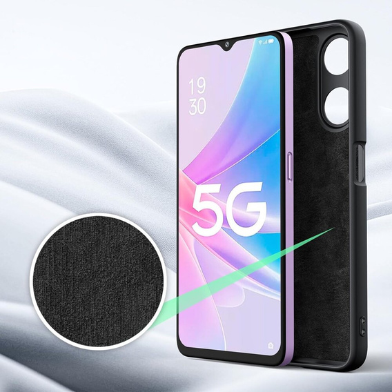 Case for Oppo A38 4G / Oppo A18 4G, Silicone Lite, black
