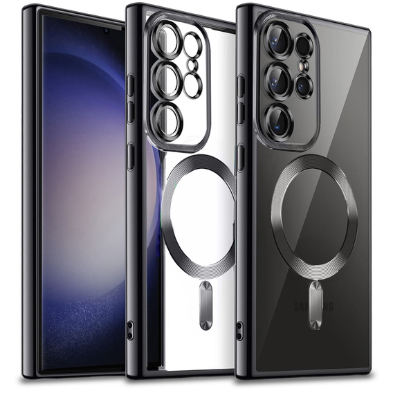 Case for Samsung Galaxy S23 Ultra, MagSafe Hybrid, black