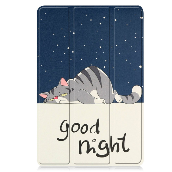 Case for Lenovo Tab M10 10.1 Gen 3 TB-328FU/TB-328XU, Smartcase, sleeping cat