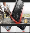 Armored case for iPhone 14 Pro Max, Dexnor Full Body, black