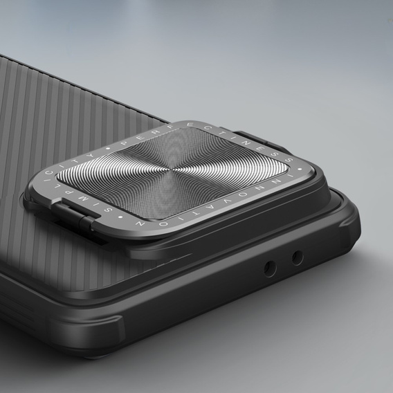 Nillkin Armored Case for Xiaomi Poco F6 Pro, CamShield Prop, for Magsafe, black