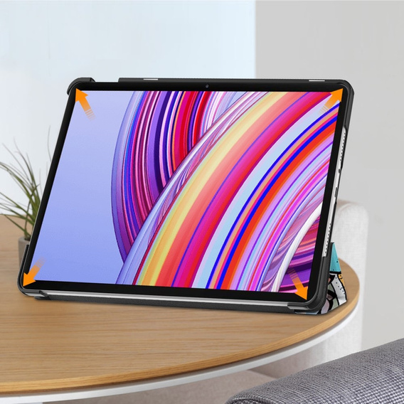 Case for Xiaomi Redmi Pad Pro / Xiaomi Poco Pad, Smartcase, graffiti