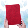 Flap case for Xiaomi Redmi Pad SE 11", flower, red