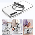 Magnetic Case for Samsung Galaxy S25+ Plus, for MagSafe, black