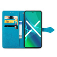 Flip case for Xiaomi Redmi Note 12S, Mandala, blue
