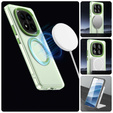 Case for Xiaomi Redmi Note 14 Pro 5G / Poco X7 5G, Fusion Hybrid, for MagSafe, green