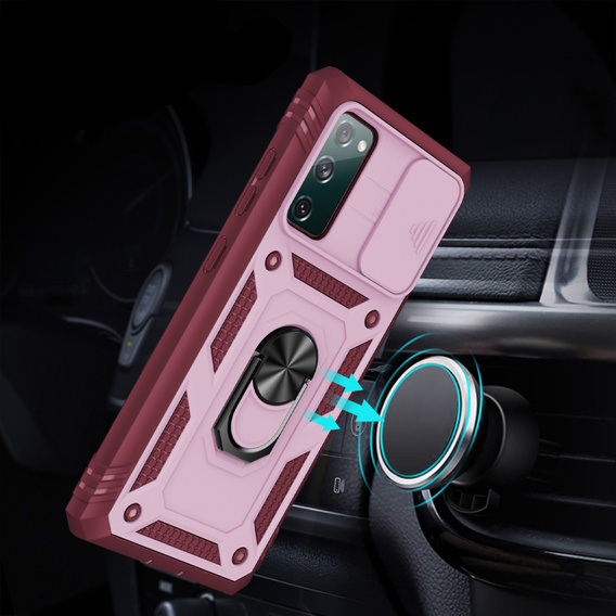 Case for Samsung Galaxy S20 FE, CamShield Slide, pink
