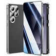 Case for Samsung Galaxy S25 Ultra, Privacy Dual Glass, silver