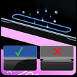 2x Tempered Glass for iPhone 13 Pro Max / 14 Plus, ERBORD Easy App Full Screen Protector