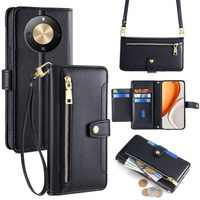 Flip case with zip pocket for Honor Magic 8 Lite