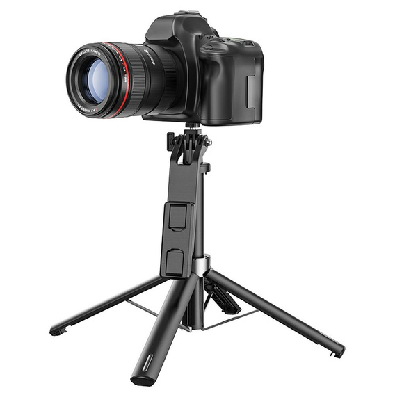 Selfie stick with wireless remote control Hoco K21 tripod