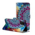 Flip case for Samsung Galaxy A51, Wallet, Mandala Flower