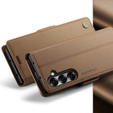 CASEME Litchi Wallet flip case for Samsung Galaxy Z Fold7 5G