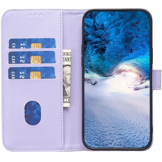 Flip case for Samsung Galaxy A55 5G,BINFEN Wallet, purple