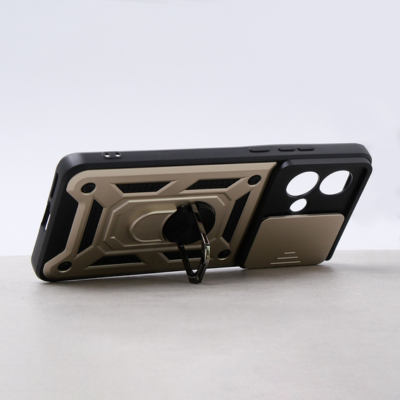 Case for Motorola Edge 40 Neo, CamShield Slide, gold