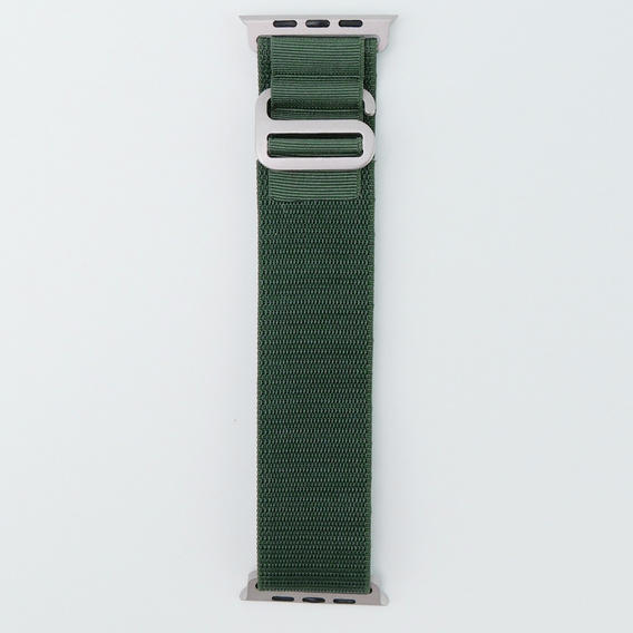 Nylon Strap for Apple Watch 1/2/3/4/5/6/7/8/SE/ULTRA 42/44/45/49mm, Green