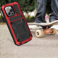 Case for iPhone 14 Pro Max, R-JUST, armoured, red