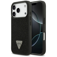 GUESS Rhinestone Triangle Logo Case for iPhone 17 Pro