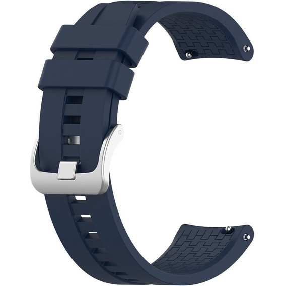 22mm Silicone strap with buckle for Huawei Watch GT / Watch GT2 - White