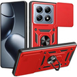 Case for Xiaomi 14T, CamShield Slide, red