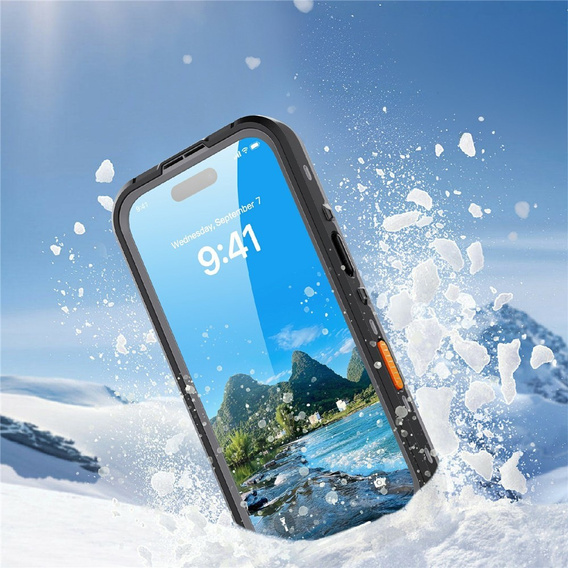 REDPEPPER waterproof case for iPhone 17 Pro, black