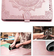 Flip case for Motorola Edge 50 Fusion 5G, Mandala, pink