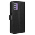 Flip case for Nokia G42, Crazy Horse Wallet, black