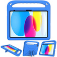 Children's case for iPad 11" 2025 A16 (11 gen.) / iPad 10.9" 2022 (10 gen.), with handle, blue