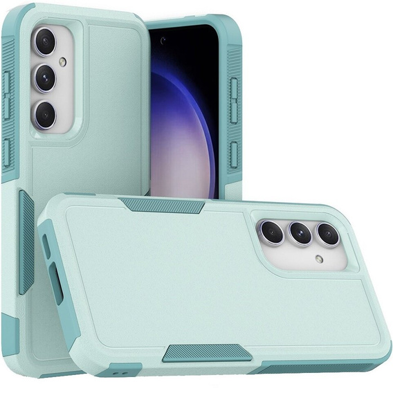 Armored Case for Samsung Galaxy S23 FE, Dual Shockproof, green