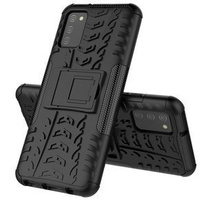 Case for Samsung Galaxy A02s, Tire Armor, black