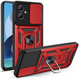 Case for Motorola Moto G14, CamShield Slide, red
