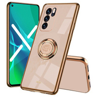 Case for Oppo Reno 6 5G, Electro Ring, gold