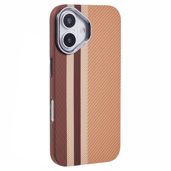 MagSafe's iPhone 16 Plus Case, Carbon Fiber, yellow