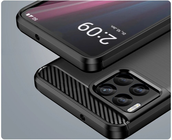 Case for T Phone 2 Pro 5G, Carbon, black