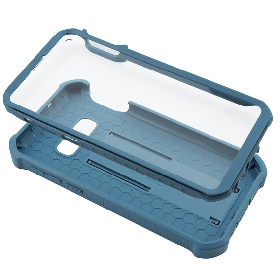 Armored case for Samsung Galaxy S10e, Dexnor Full Body, dark blue