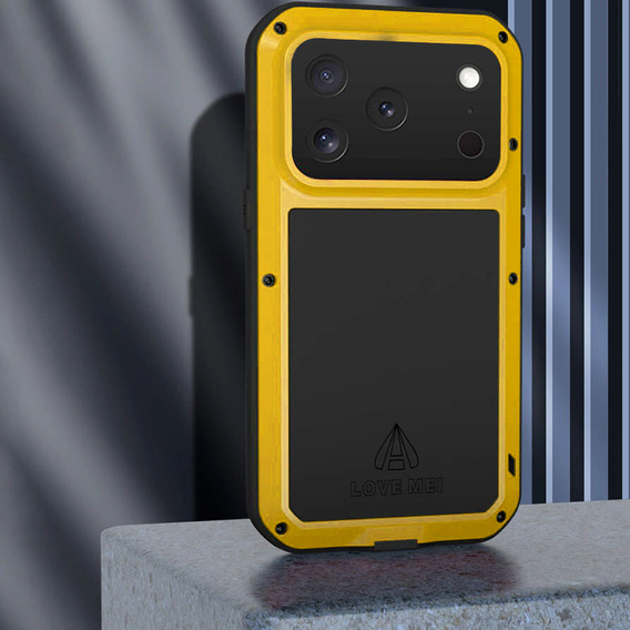 Armoured case with tempered glass for iPhone 17 Pro