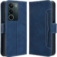 Flip case for Realme C71, Card Slot, dark blue