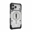 Urban Armor Gear case for iPhone 17 Pro Max, Pathfinder MagSafe, Ice/Silver