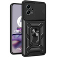 Case for Motorola Moto G13 / G23, CamShield Slide, black