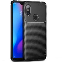 Case for Xiaomi Redmi Note 6 Pro, Carbon Gel, black