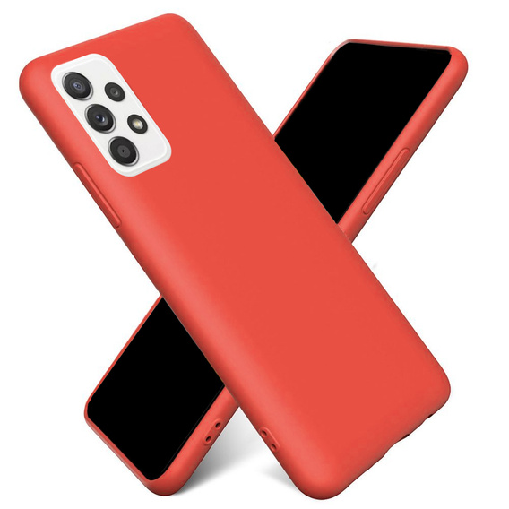 Case for Samsung Galaxy A32 5G, Silicone Lite, red
